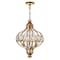 Cwi Lighting Altair 3 Light Chandelier With Antique Bronze Finish 9935P14-3-182 - alternate 1